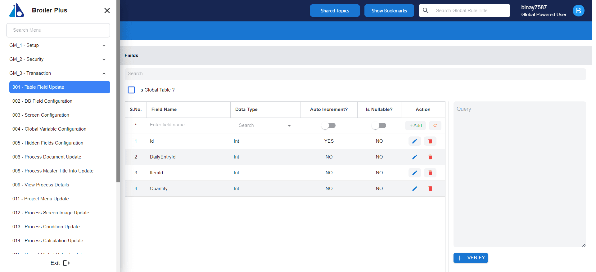 Project Management System